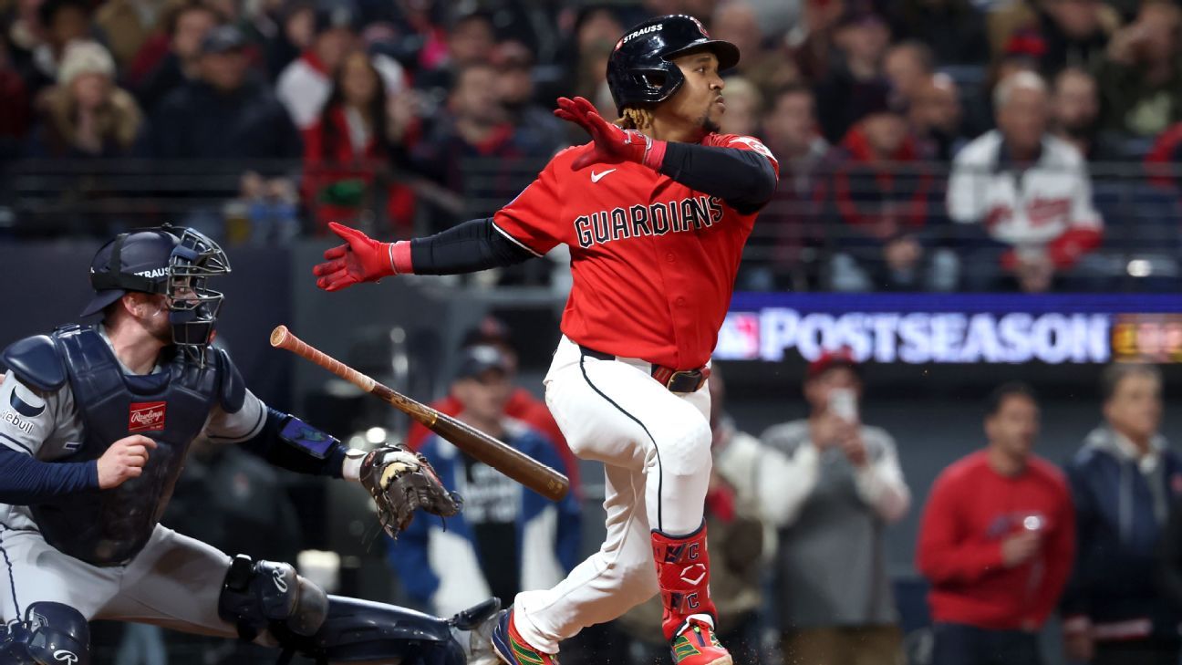 MLB Playoffs 2026: José Ramírez, hombre récord de Guardians