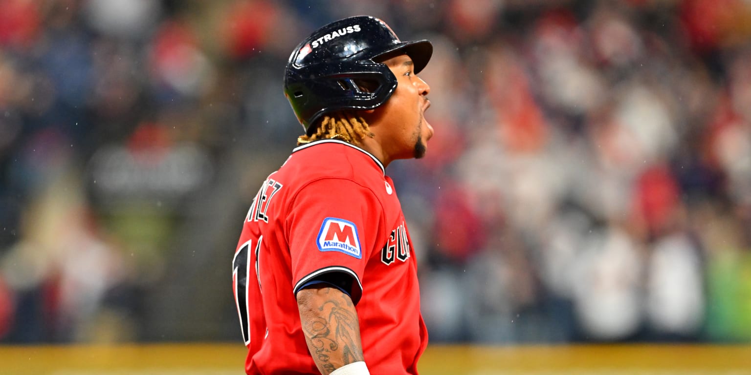 José Ramírez empata un récord al embasarse en 16 juegos al hilo en playoffs