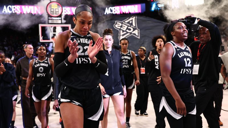 WNBA Playoffs 2026: Aces vuelven como favoritas para el título