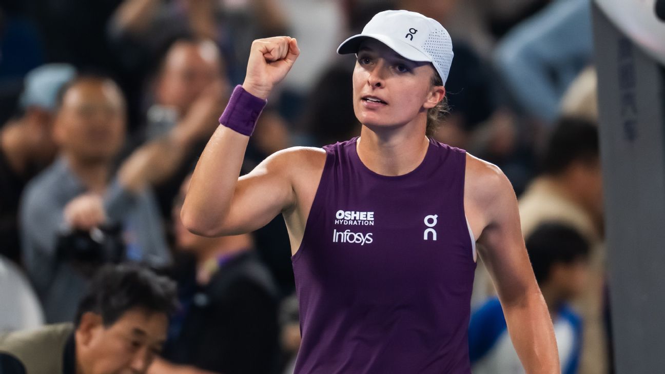 WTA 1000 de Wuhan: así quedó el cuadro de las semifinales, con días y horarios confirmados