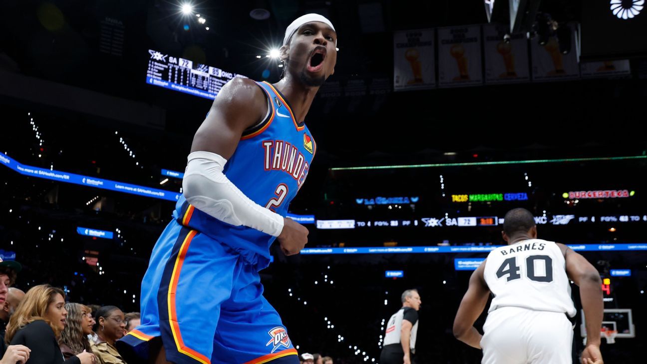Triunfos de Thunder, Sixers y Pistons en el comienzo de la NBA