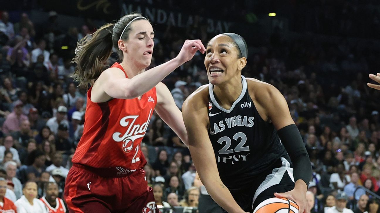 A'ja Wilson anota 36 puntos y las Aces eliminan nuevamente a las Fever