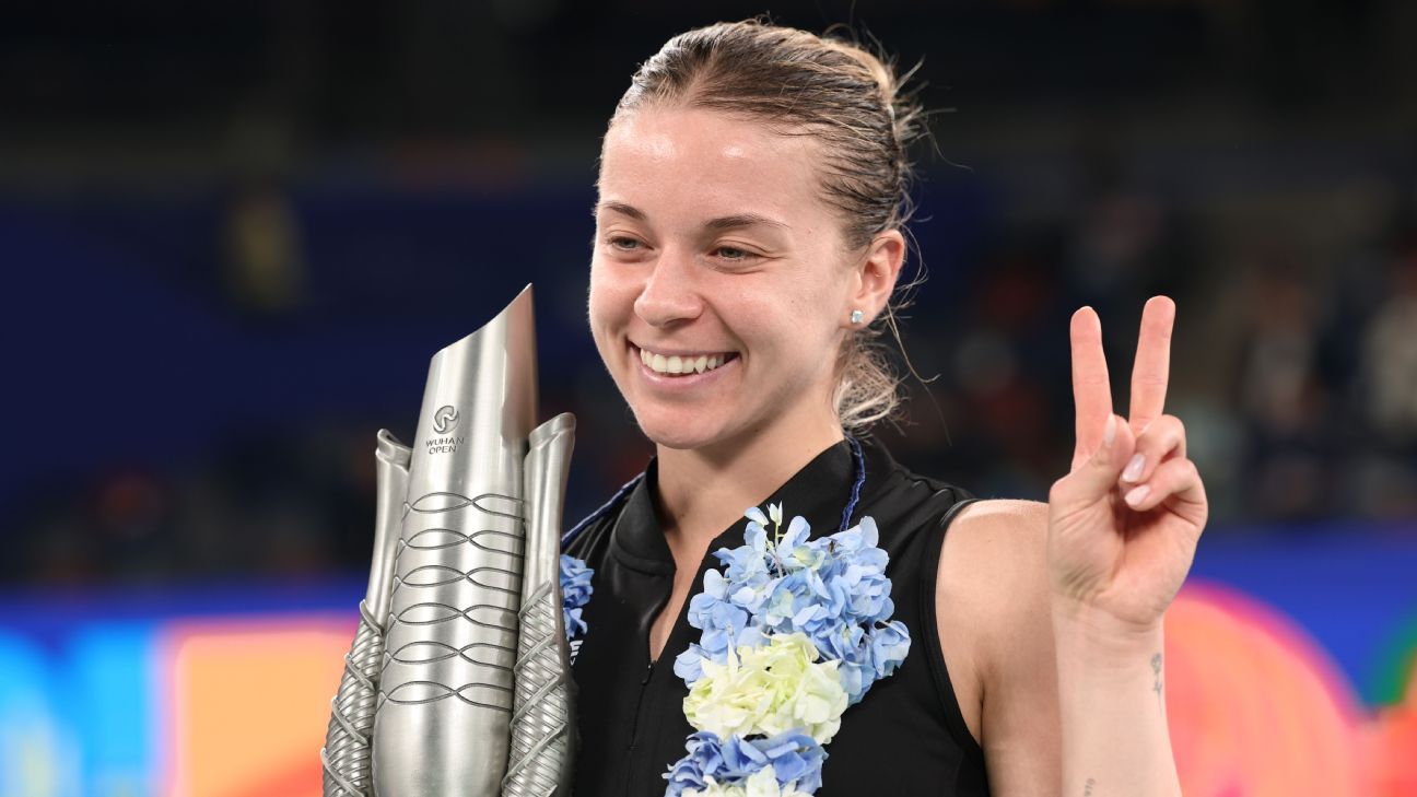 "Estoy muy agradecida con cada persona en mi vida": el emotivo discurso de Chwalinska tras ser campeona en Wuhan