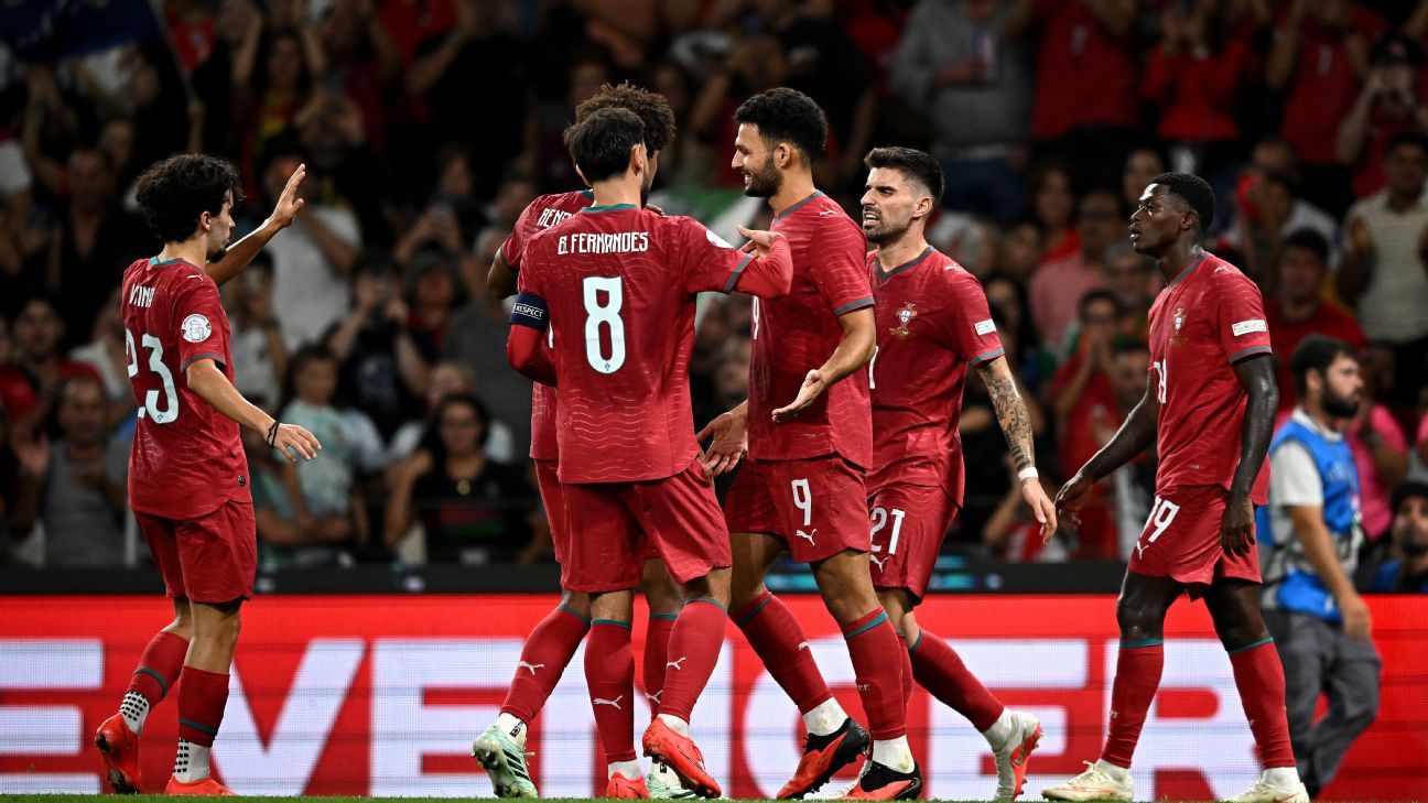 Portugal remontó ante Noruega y aseguró un lugar en cuartos de final de la Nations League