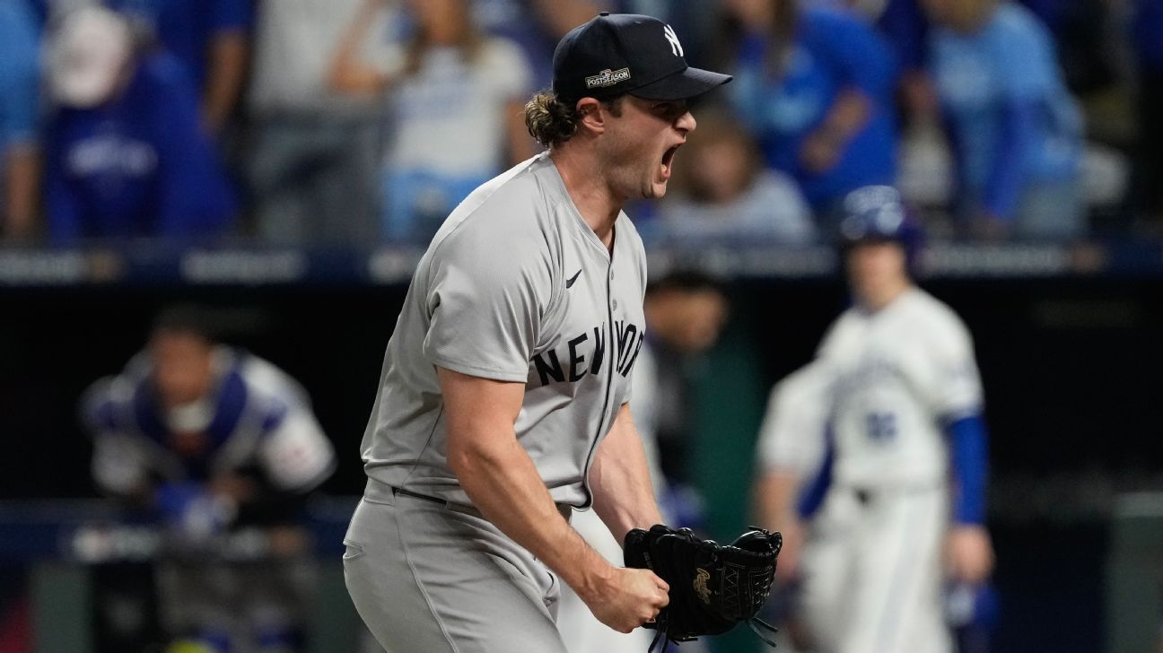 Yankees vs Rays: Cole vs Rasmussen, abridores para Juego 1 SDLA