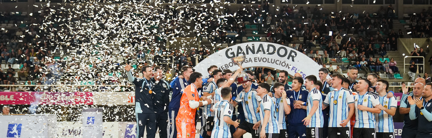 Argentina es el Ganador de la Zona Sur de la CONMEBOL Liga Evolución Futsal 2026