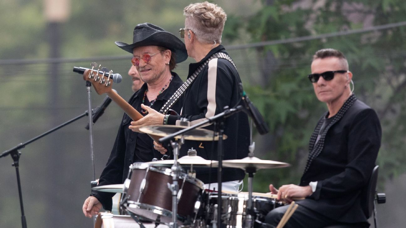 NFL anuncia a U2 para juego en víspera de Acción de Gracias