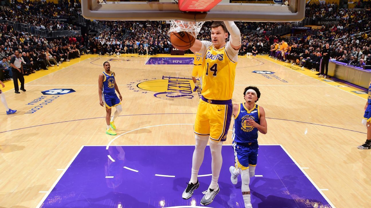 ¿Cómo fue el debut de Walker Kessler con los Lakers?
