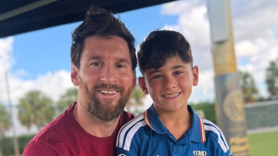 Cesc explica su regalo de Como a Messi: no era camiseta de Nico Paz