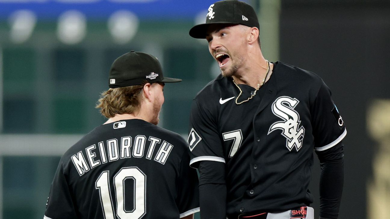 White Sox barre a Astros, 1° triunfo en serie de playoff desde 2005