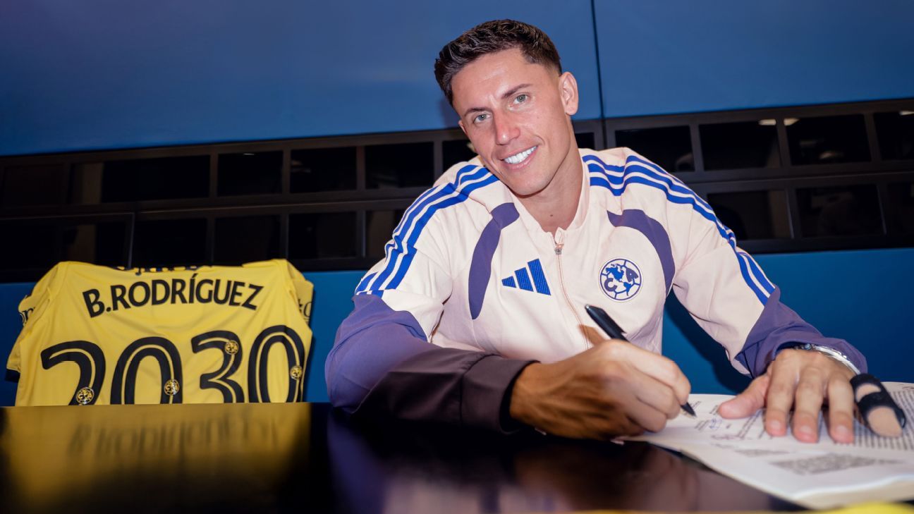 América: Brian Rodríguez renovó contrato hasta 2030