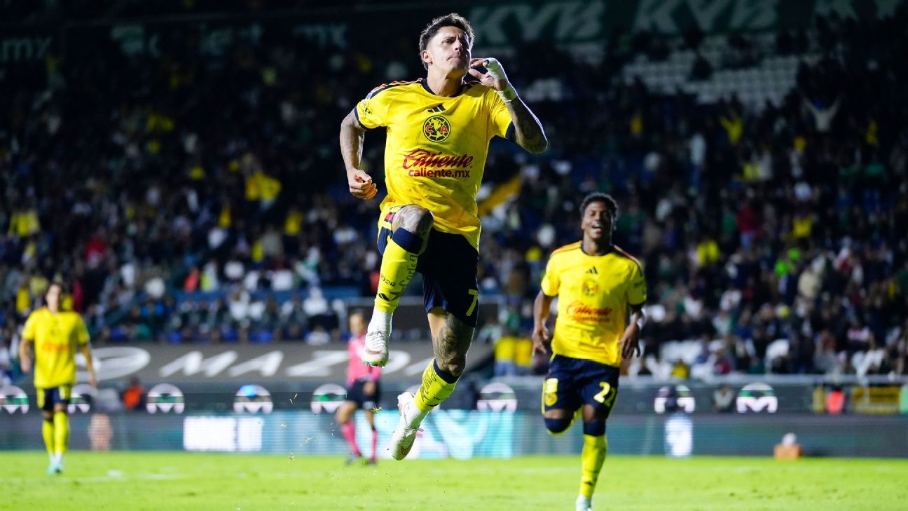 América golea a León para seguir como líder de Liga MX
