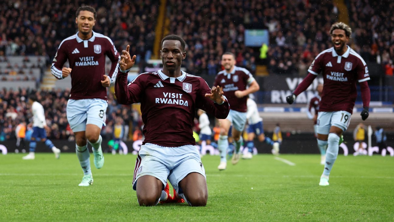 Aston Villa frenó a Manchester City y le puso presión a la cima de la Premier League