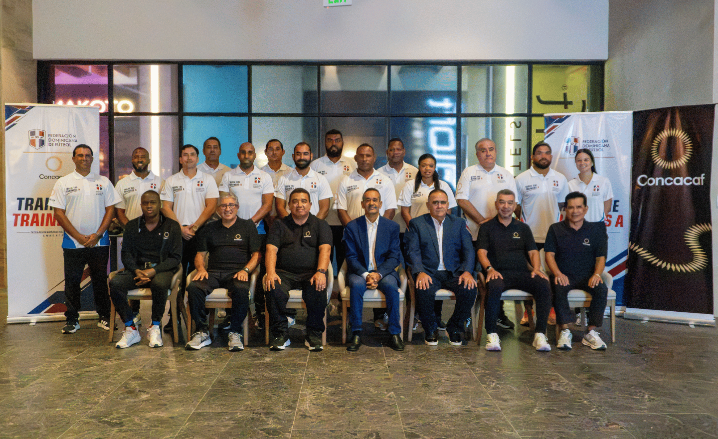 FDF y Concacaf celebran por primera vez en República Dominicana el Train the Trainers de Licencia A