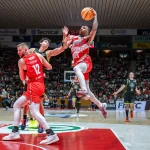 Jassel Pérez 40 puntos liderando Girona ante Coruña