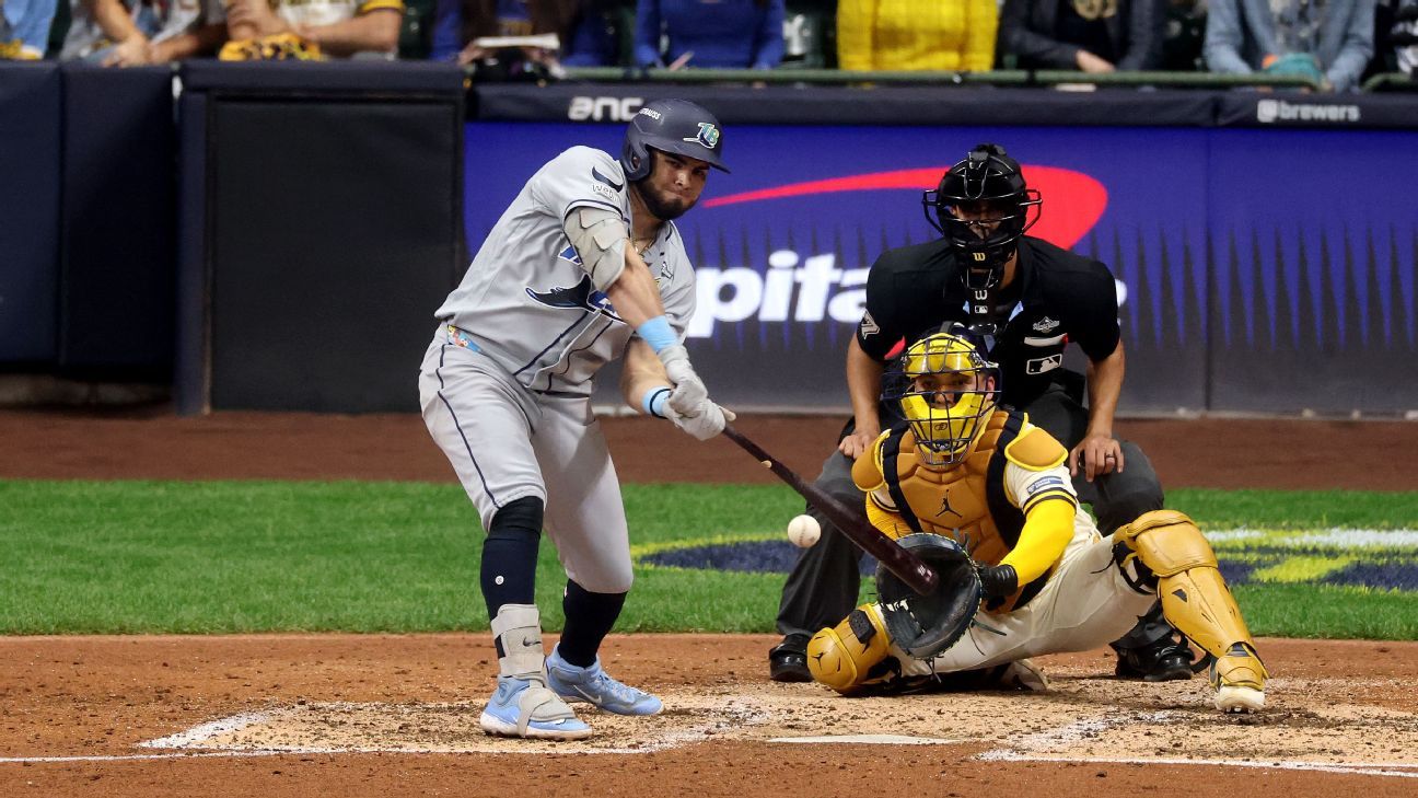 Una década después de firmar, el mexicano Jonathan Aranda triunfa con TB Rays