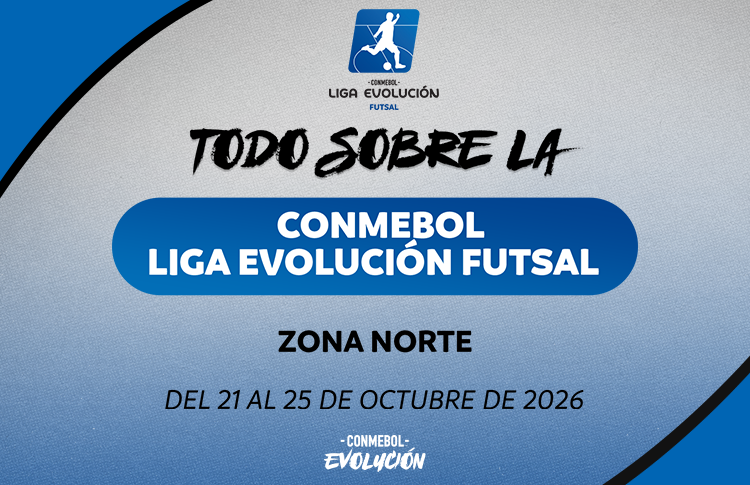 Todo listo en Xanxerê para el inicio de la CONMEBOL Liga Evolución Futsal Zona Norte 2026