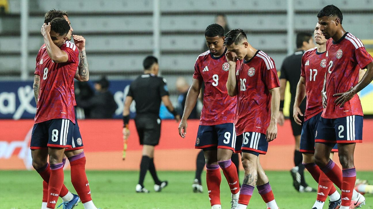 Costa Rica queda eliminada de Liga de Naciones antes de enfrentar a Nicaragua