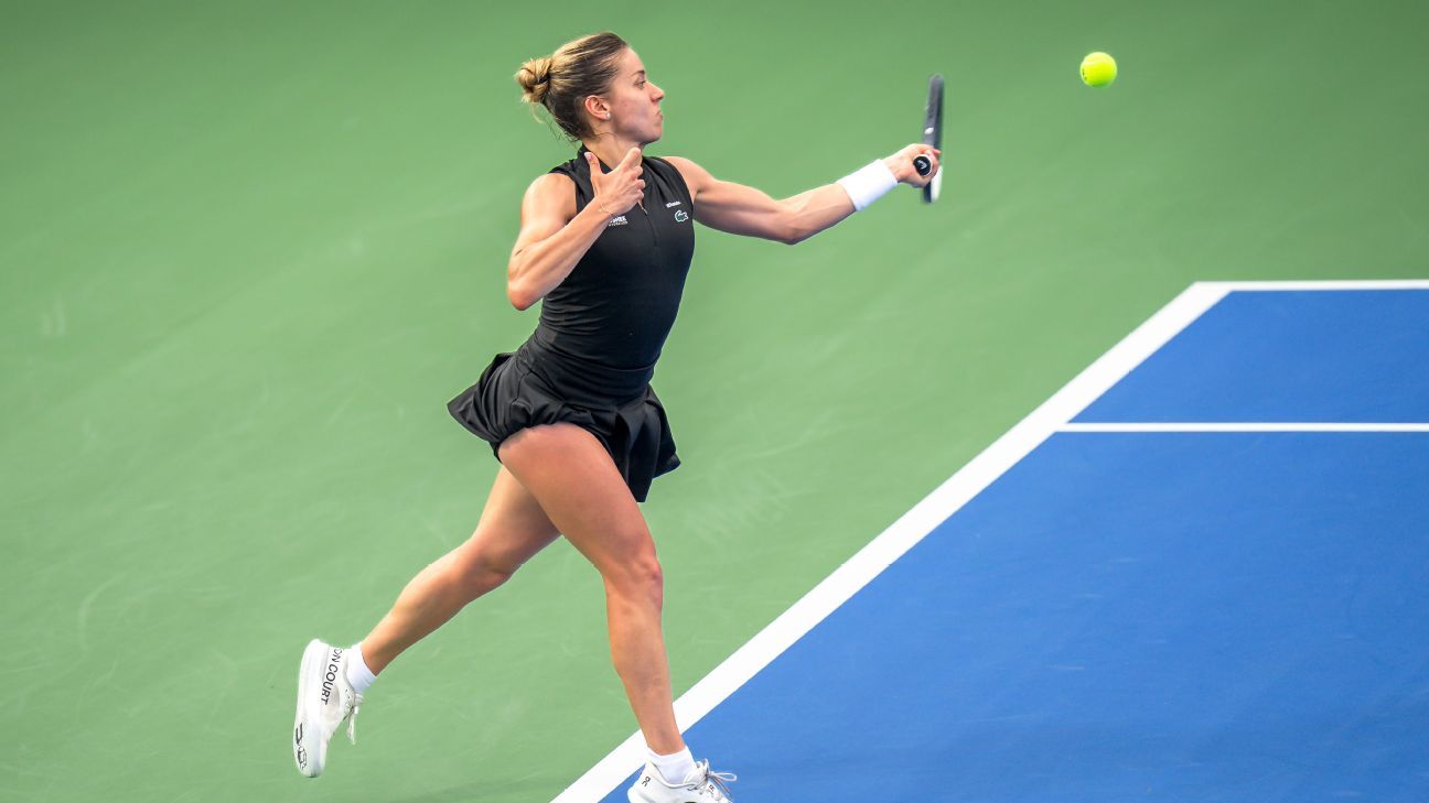 Chwalinska llegó en Wuhan a sus primeras semifinales WTA 1000 y logró superar la barrera del Top 20