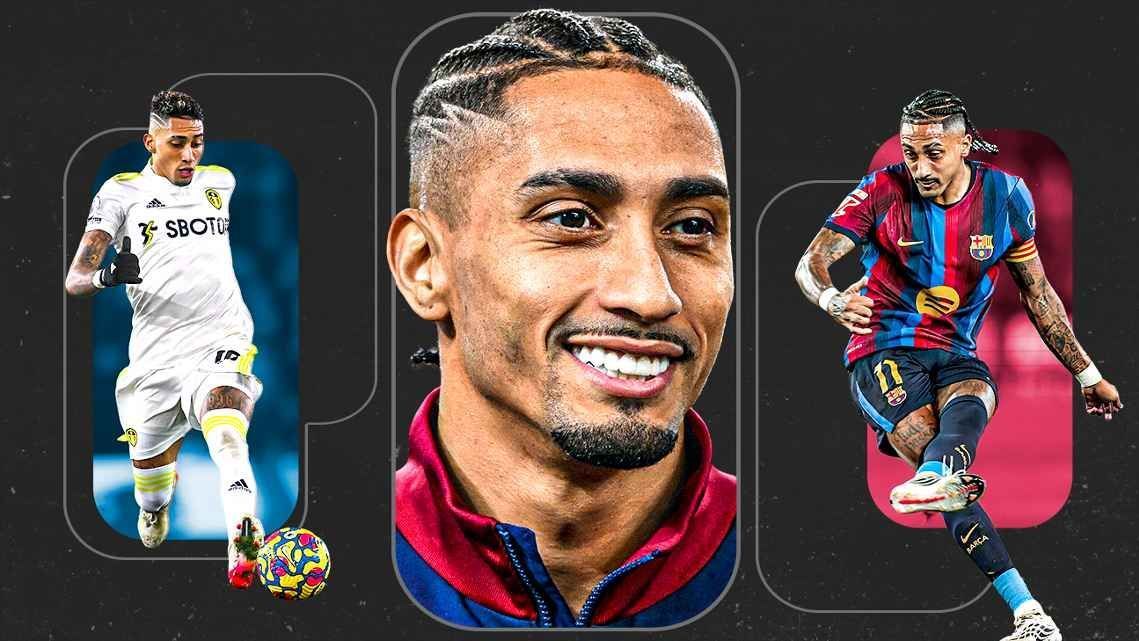 Cómo Raphinha se convirtió en el delantero estrella del Barcelona