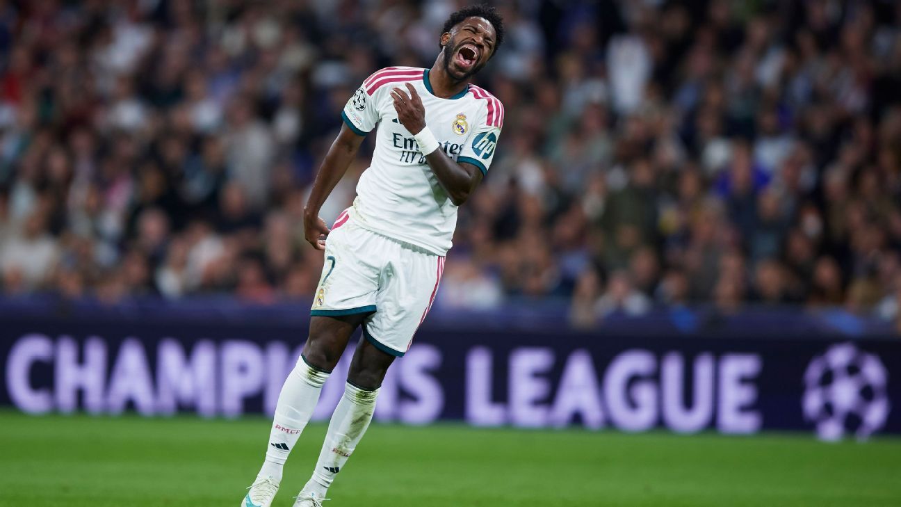 Vinícius se apaga ante el brillo de Diomande con el Real Madrid