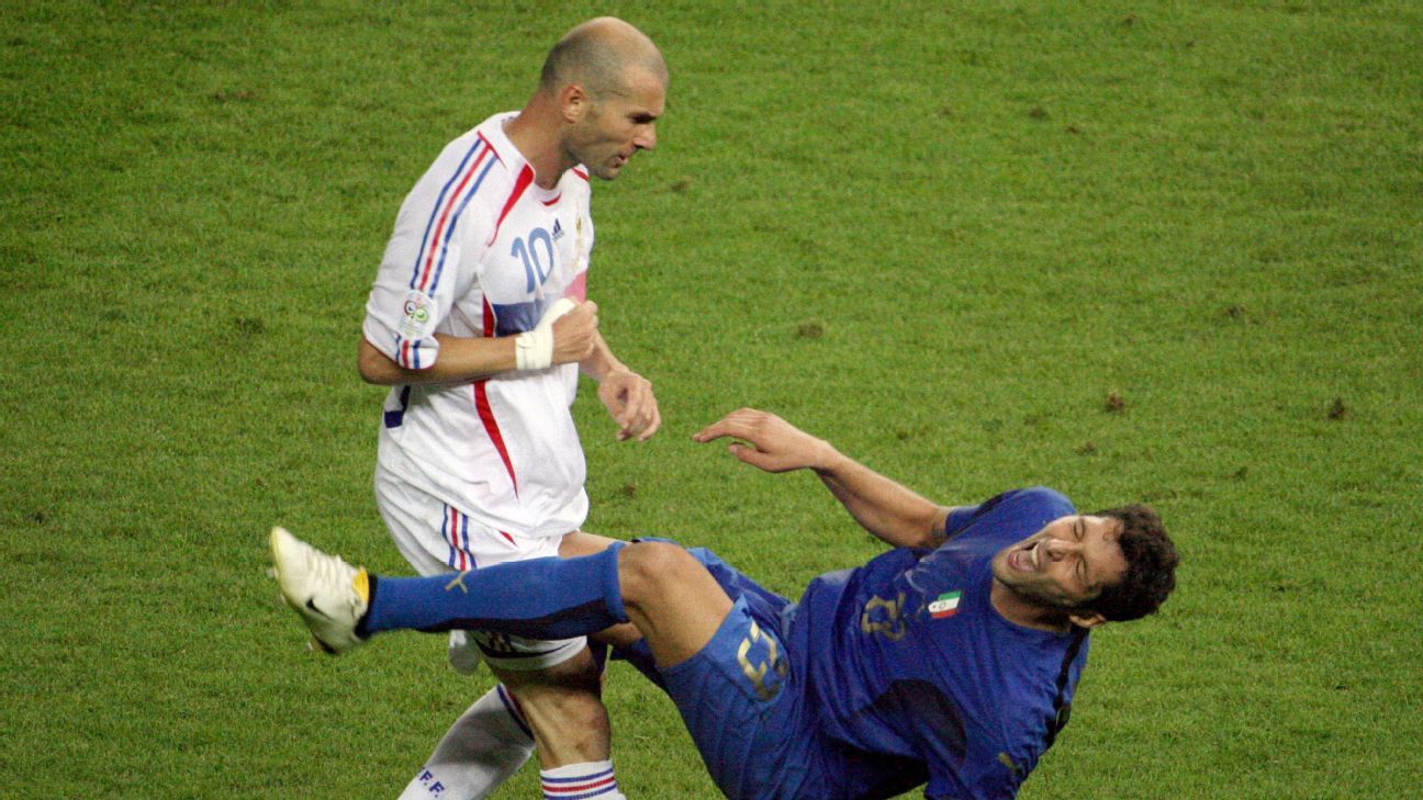 Zidane no se arrepiente del cabezazo en su reencuentro con Italia