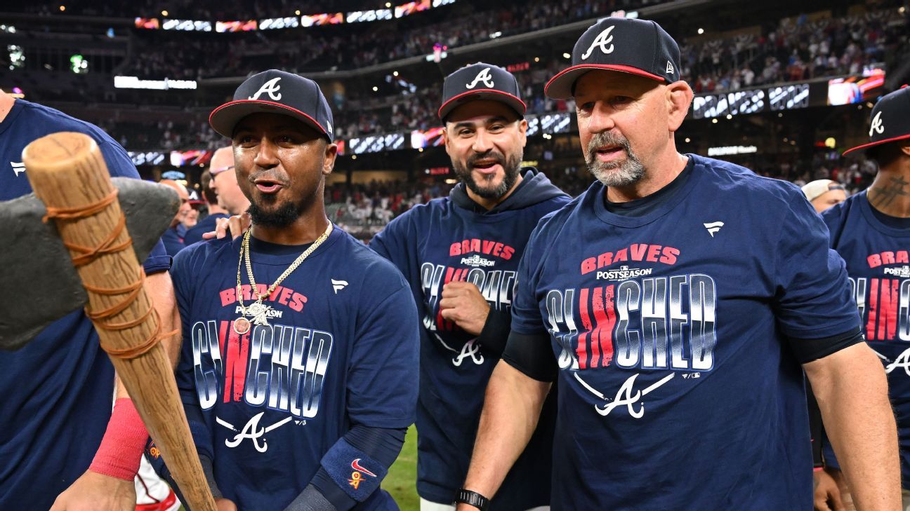 Con tres jonrones, Braves vence a Phillies y avanza en playoffs
