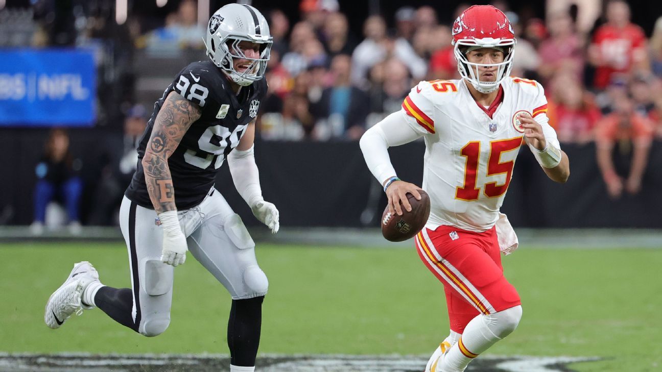 Plan de Juego NFL: ¿Son los Chiefs el parámetro para Raiders?