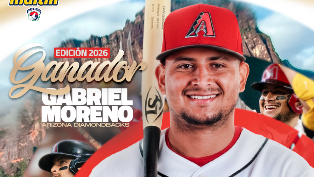 Gabriel Moreno gana el Premio Luis Aparicio al mejor venezolano del 2026