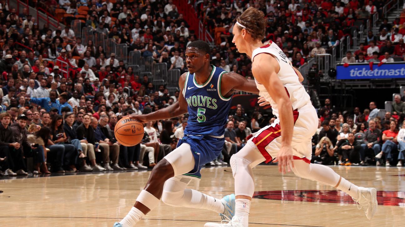 Anthony Edwards se une a leyendas tras anotar 40 puntos en partido inaugural