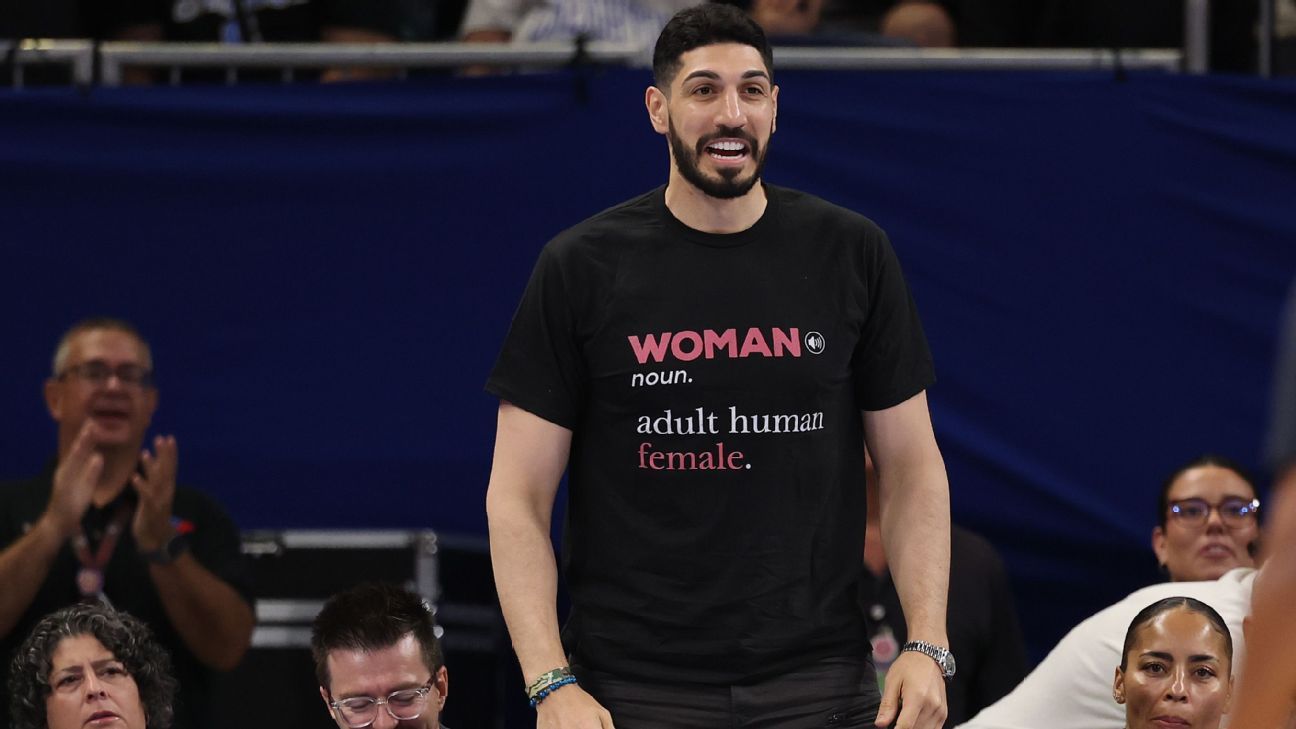 Finales WNBA: Enes Kanter Freedom rechazó suite, no pudo acceder a J3