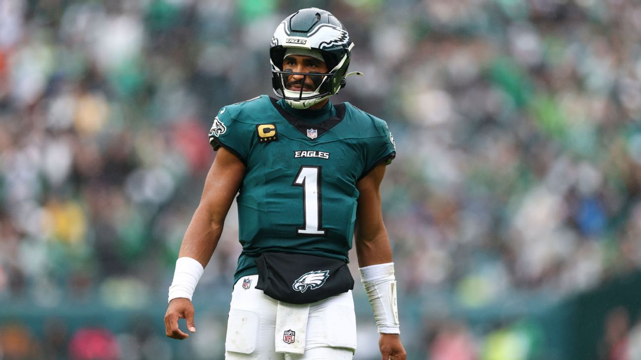 Fuentes: Jalen Hurts (coágulo), fuera por tiempo indefinido