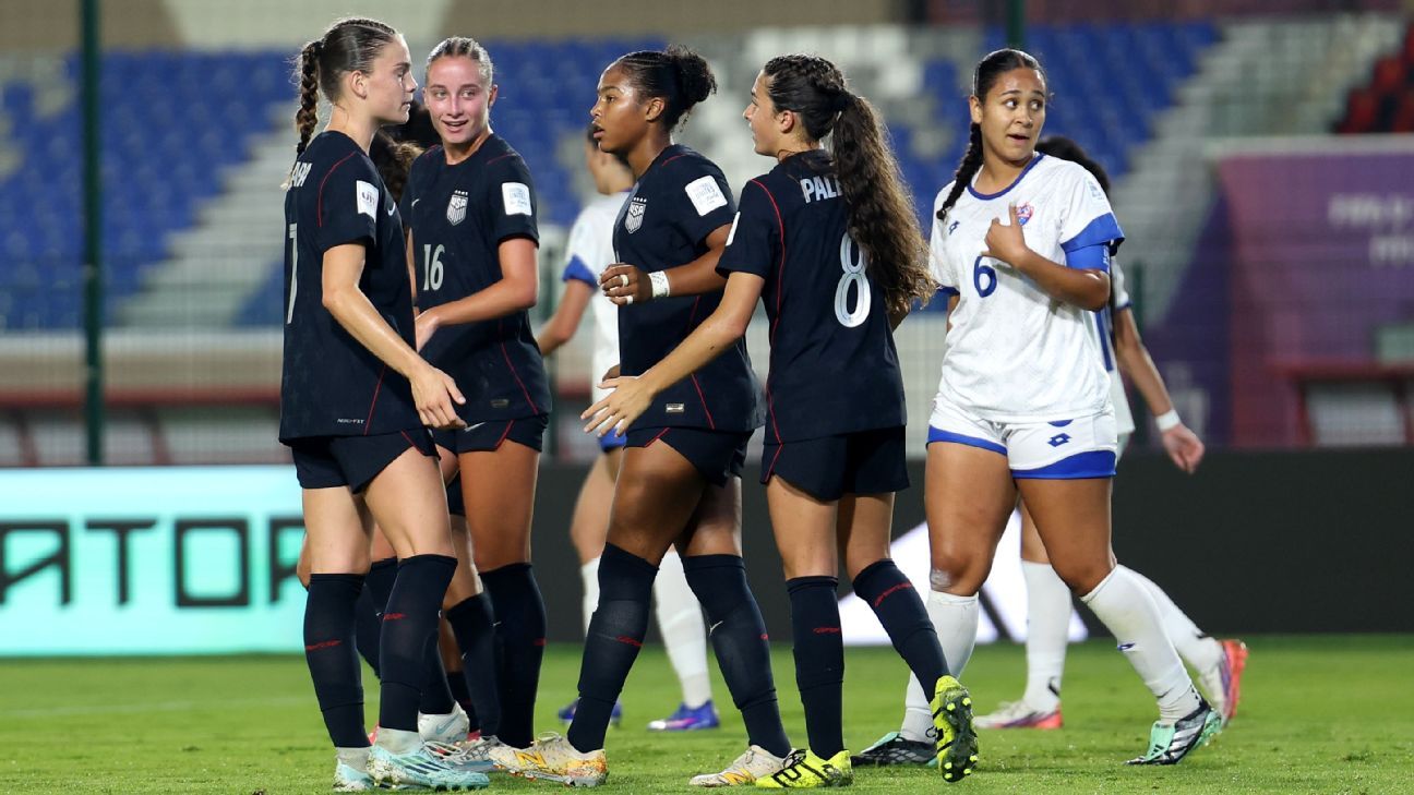 Estados Unidos impone marca en Mundial Sub-17 Femenil con goleada