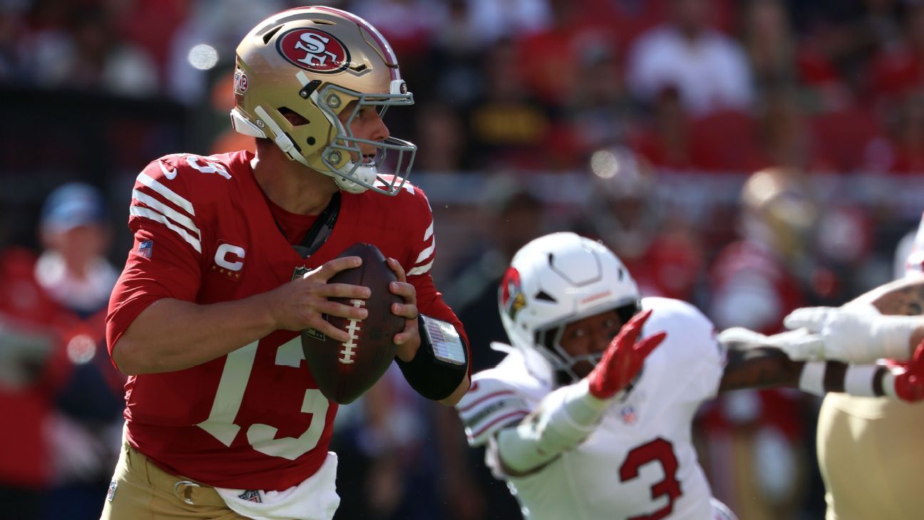 NFL: Brock Purdy hará historia en "Monday Night Football"