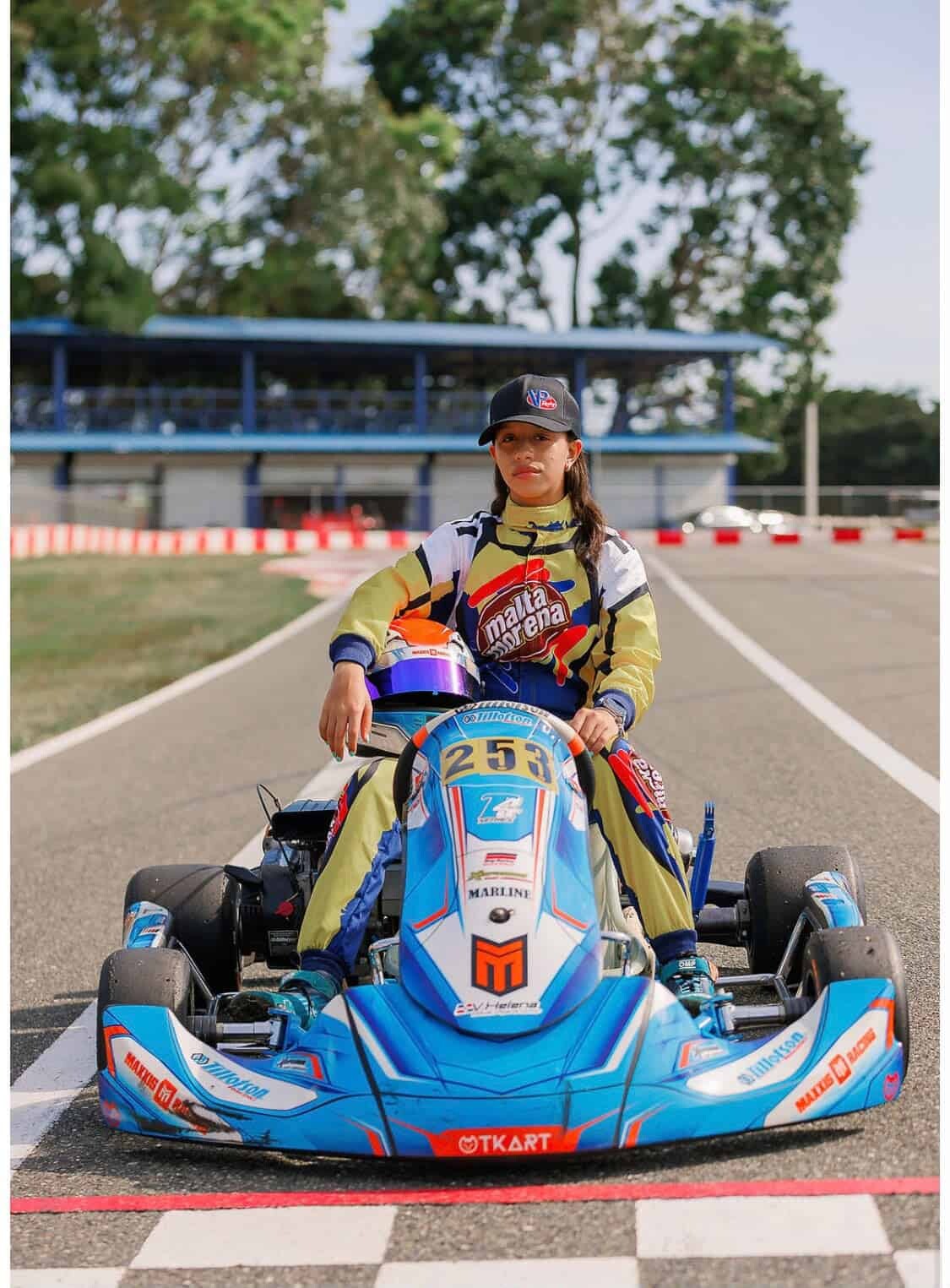 Valentina Helena Tavárez vuelve al Mundial de karting
