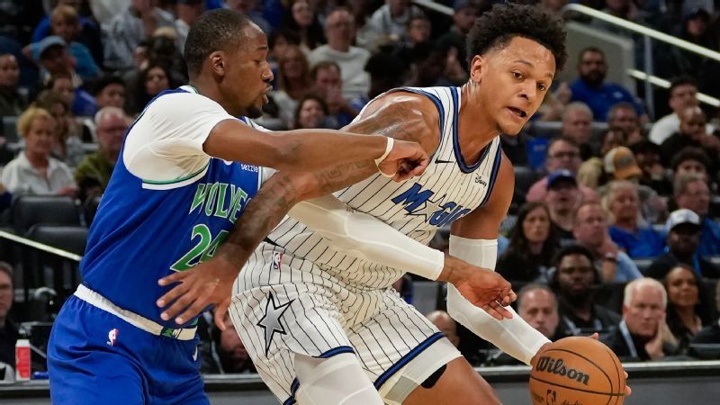 Paolo Banchero, del Magic, será baja varias semanas por esguince de tobillo alto